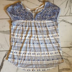 Lucky brand pattern tee